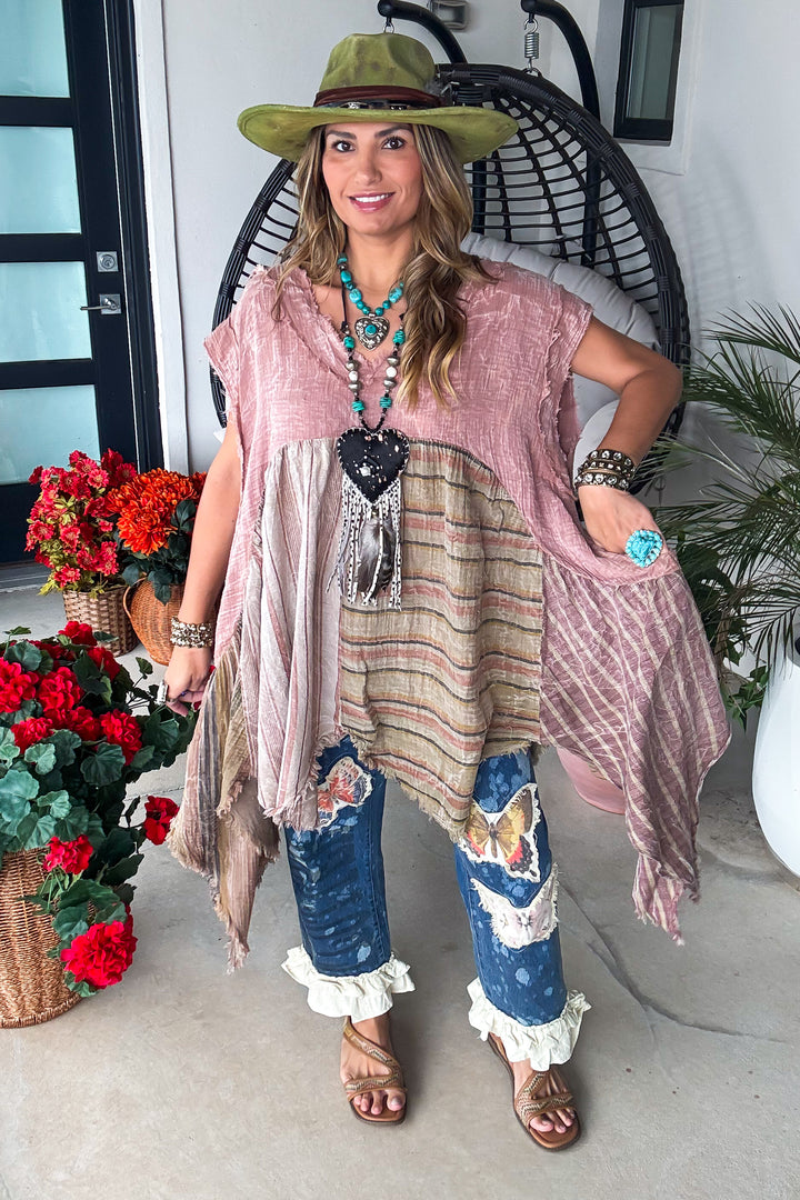 Cloud Dancer Oversized Tunic - 100% Cotton