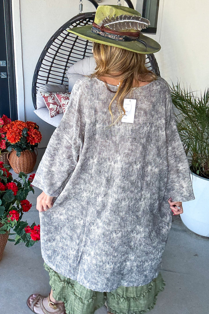 Archangel Gabriel Oversized Sheer Dress - 100% Cotton