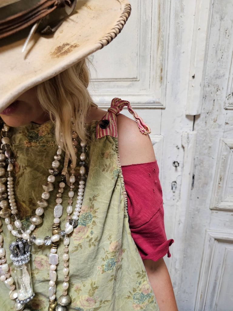 Petals and Peppermint Dress - 100% Cotton