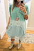 Sun-Washed Outing Dress - Aqua