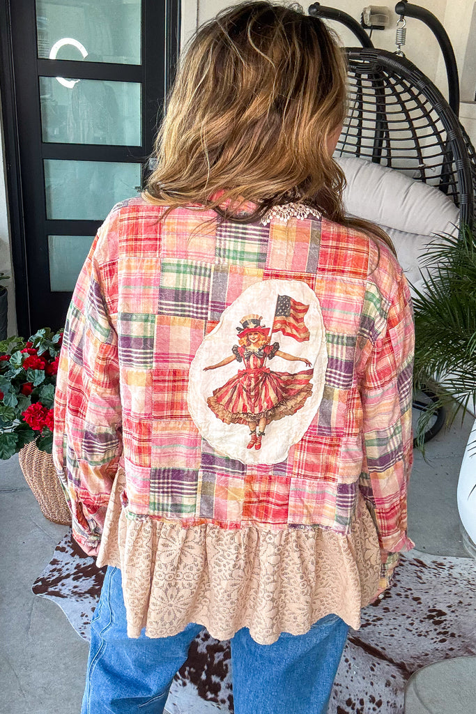 Freedom Belle Oversized Shacket - 100% Cotton