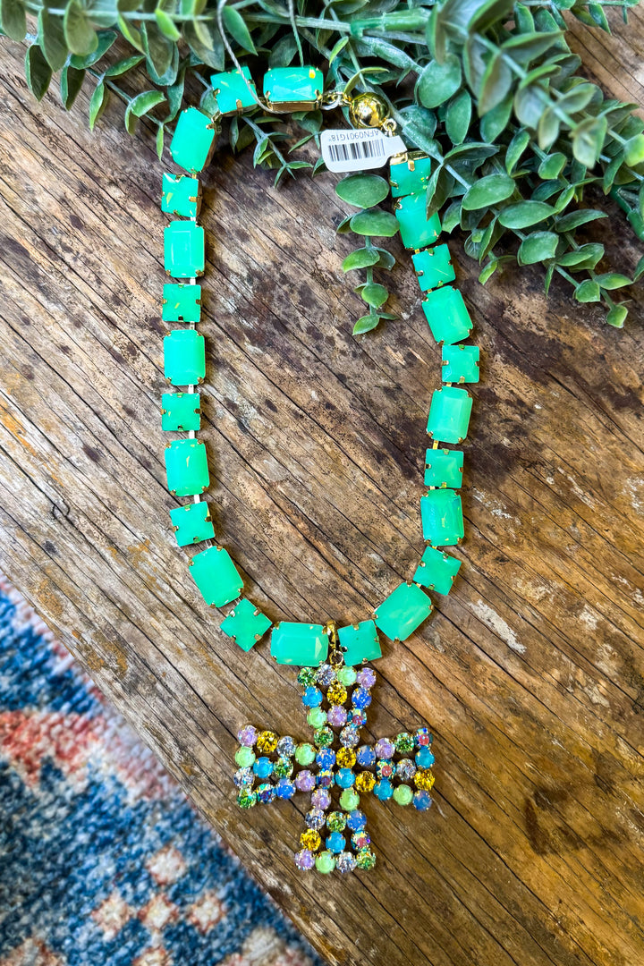 WAFA Caravaggio Necklace - Mint