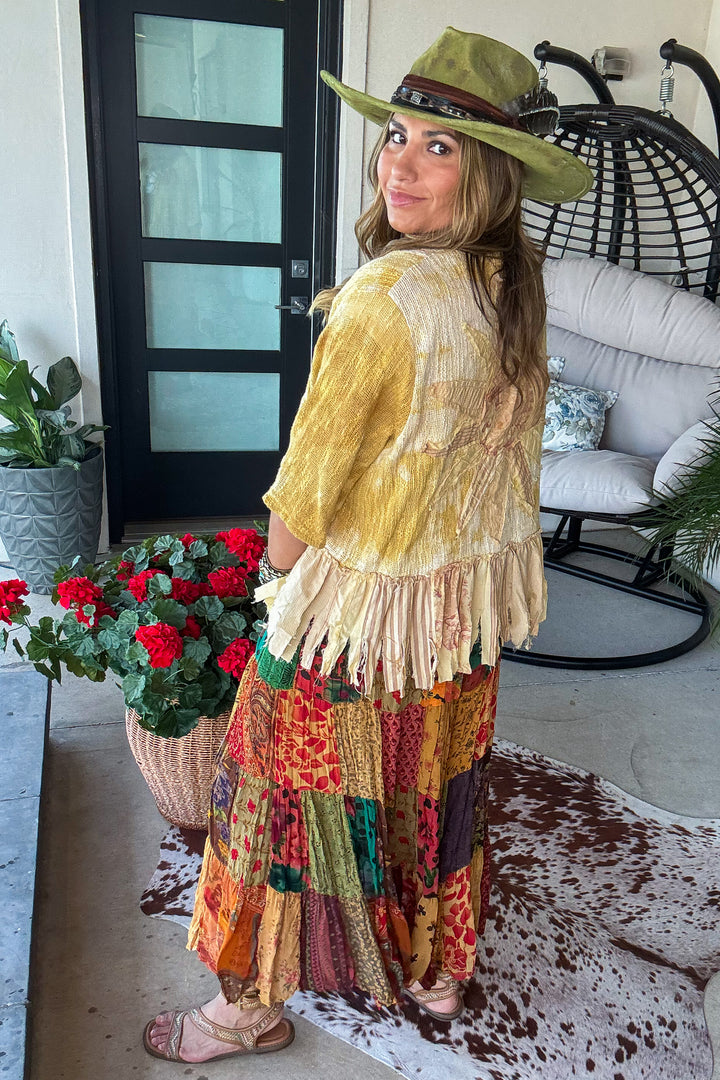 PRE ORDER: Dreaming Of Tomorrow Elastic Waist Maxi Skirt - Camel