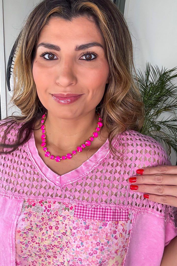 Patchwork Petal Top - 100% Cotton