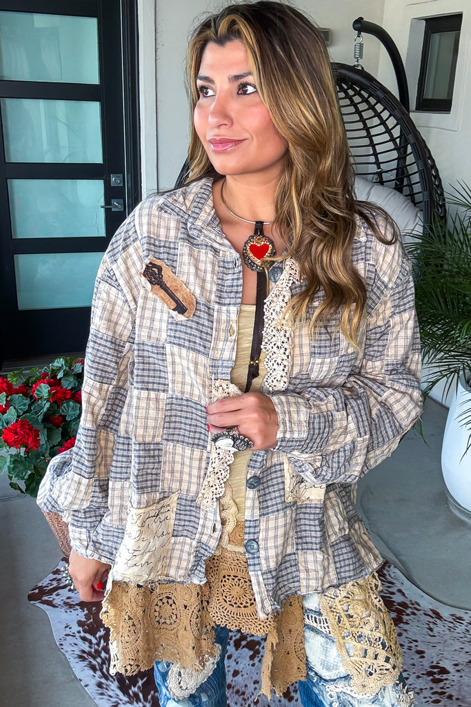 Key to My Heart Top - 100% Cotton