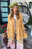 Well With My Soul Jacket - 100% Cotton - Mustard