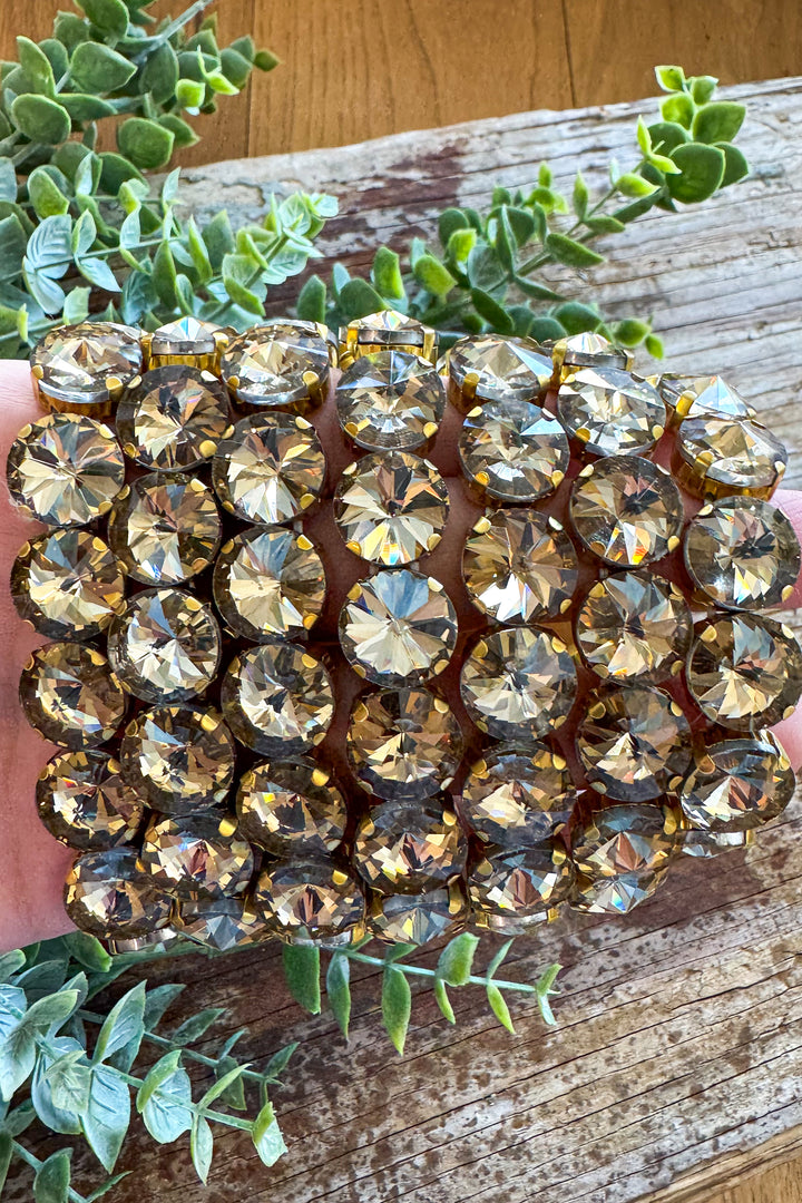 Love Song Stretch Bracelet (EACH SOLD SEPARATELY) Gold
