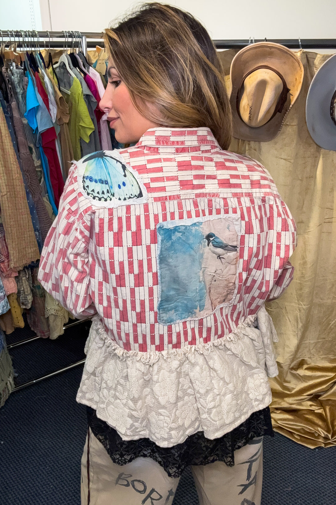 Nestled in Brick Jacket - 100% Cotton