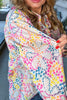 HANDMADE - Hand Stitched - Wildbloom Button Up Top - 100% Cotton