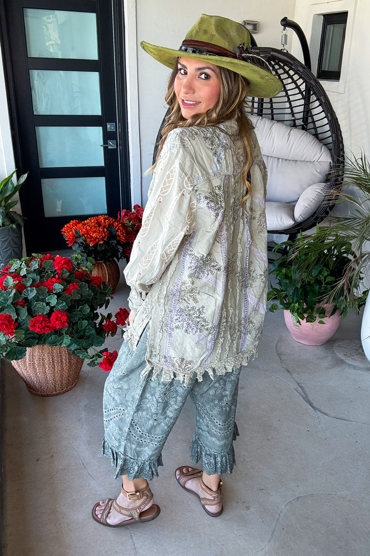 Living in The Moment Top - 100% Cotton - Oversized