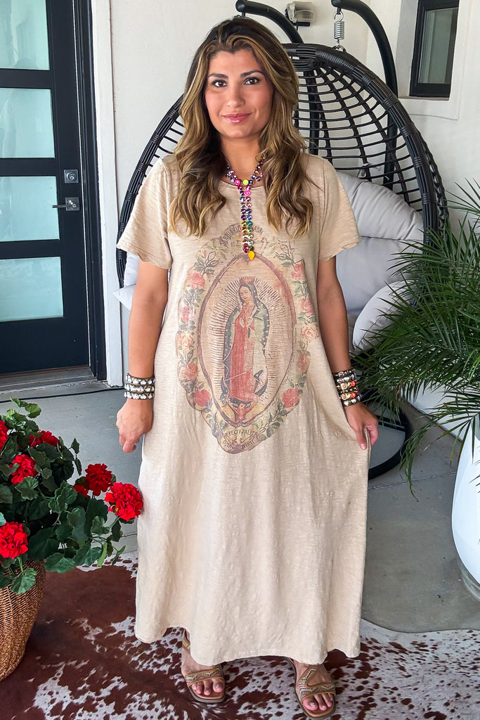 Blessed Devotion Dress - 100% Cotton
