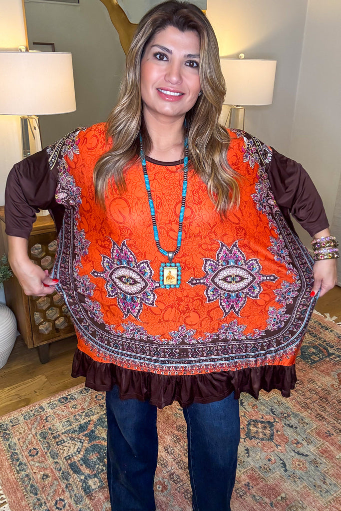 Only For You Tunic - Orange