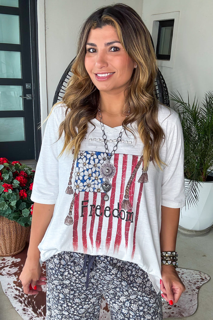 Freedom Tee - 100% Cotton - Made in USA