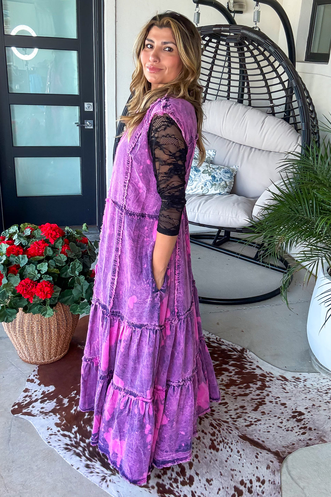 Magnolia Moon Dress/Duster - Pink