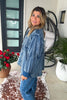 Star Spangled Rhinestones Cheetah Shirt - 100% Cotton