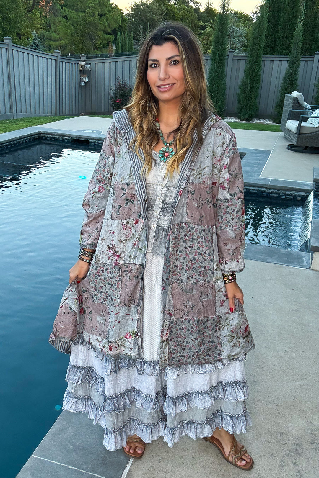 Willow Dream Hoodie Duster - 100% Cotton