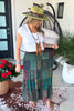 Dreaming Of Tomorrow Elastic Waist Maxi Skirt - Basil