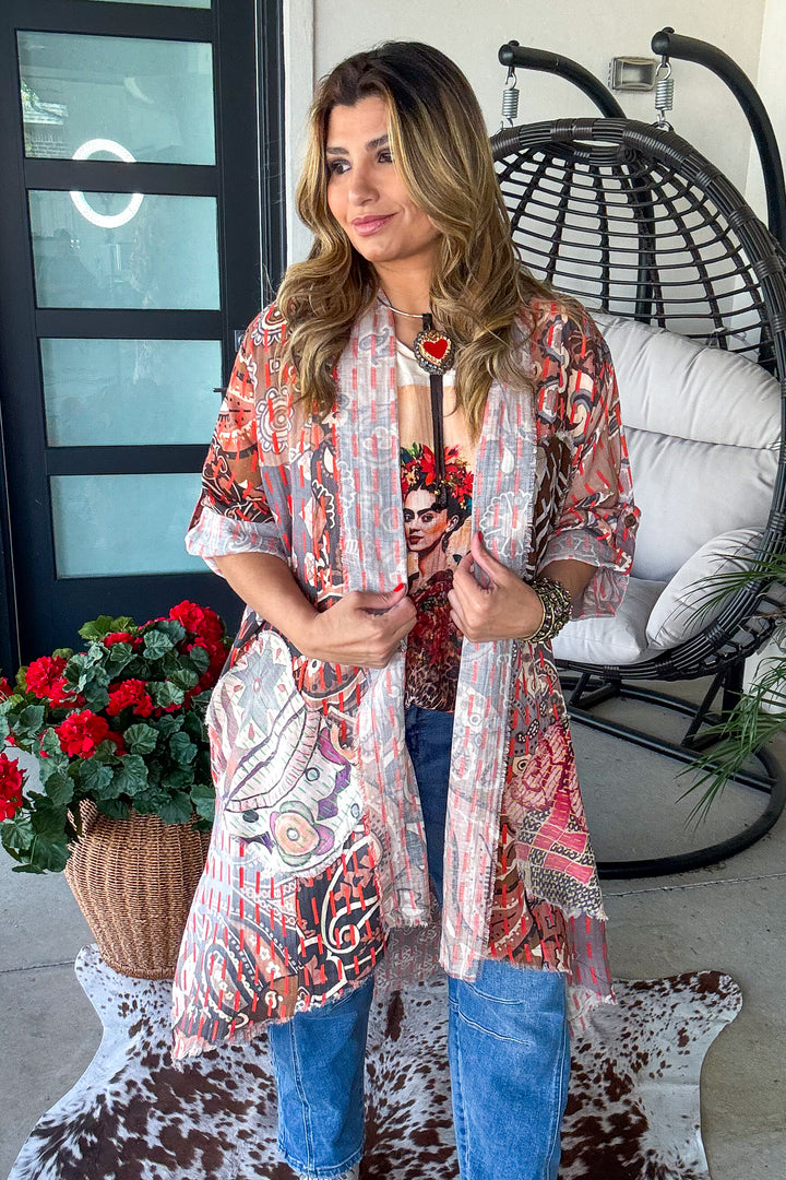 Canyon Sunrise Duster - 100% Cotton