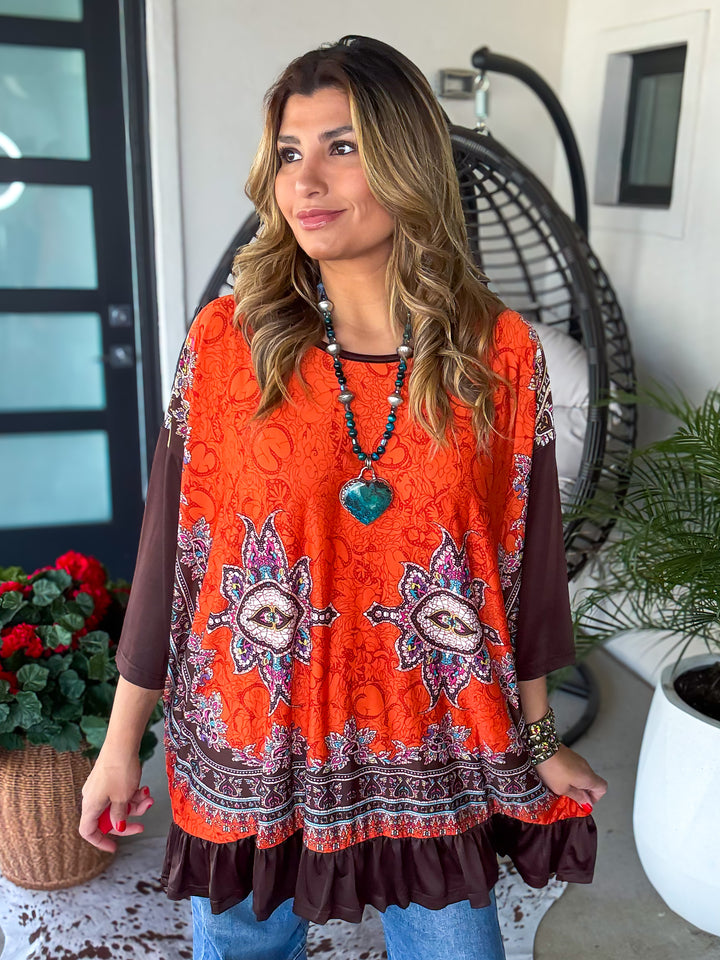 Only For You Tunic - Orange - SALE