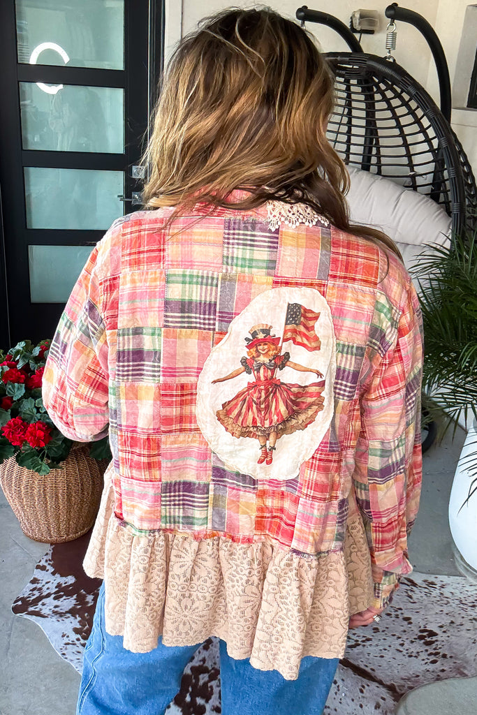 Freedom Belle Oversized Shacket - 100% Cotton