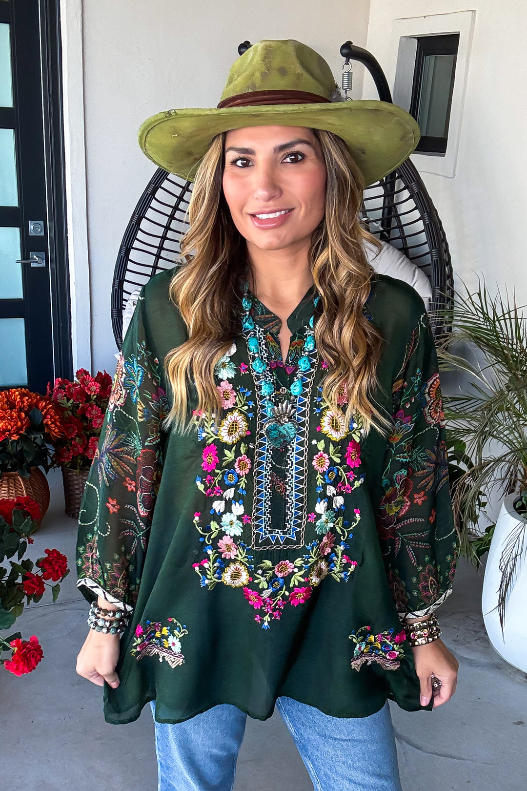 Love Story Top - Olive