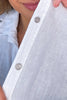 Making Dreams 100% Linen Dress - Made In Italy - White
