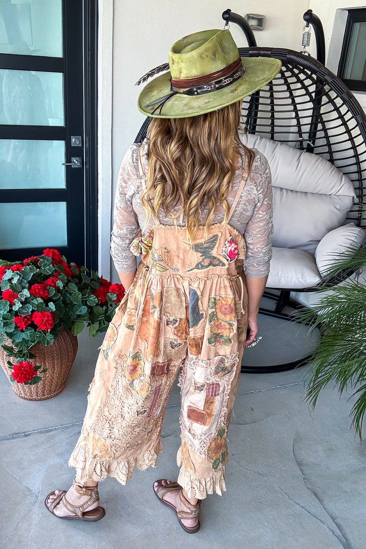 Floral Meadows Overalls - 100% Cotton