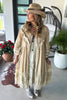 Golden Prairie Lace Cotton Duster -100% Cotton - MADE IN USA