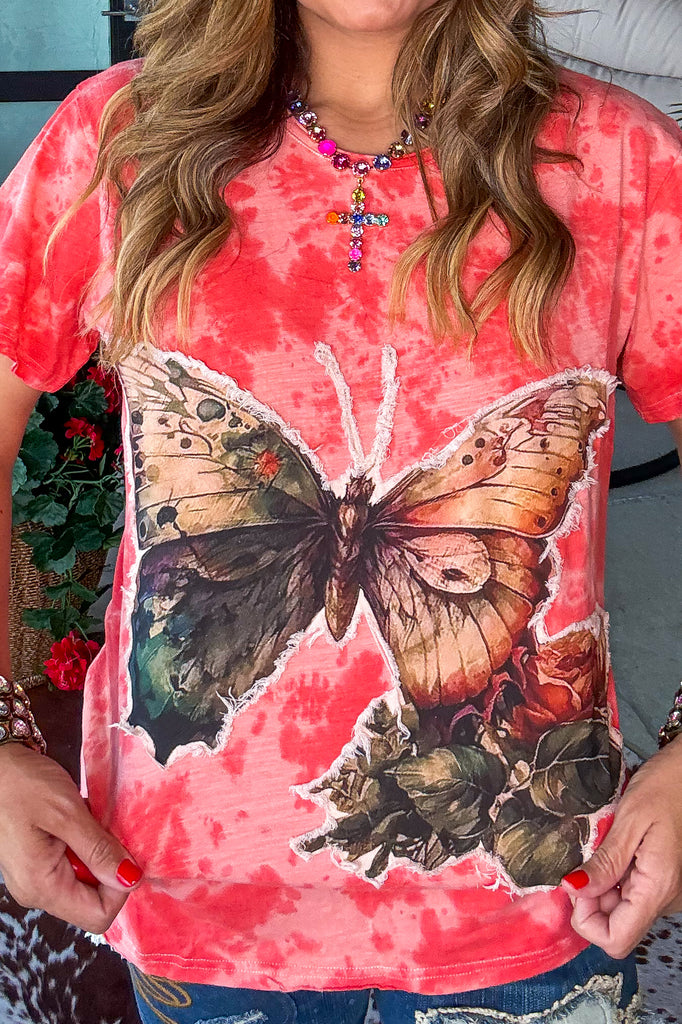 Moon Dance Tee -  Flutter Away - 100% Cotton