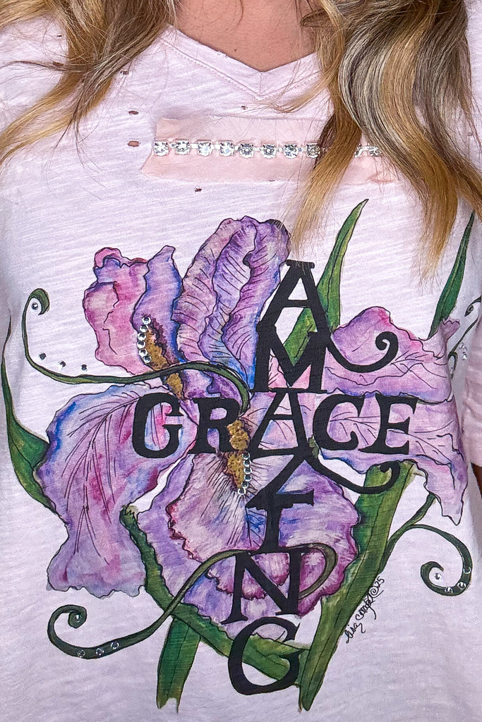 Amazing Grace Tee - 100% Cotton - Made in USA