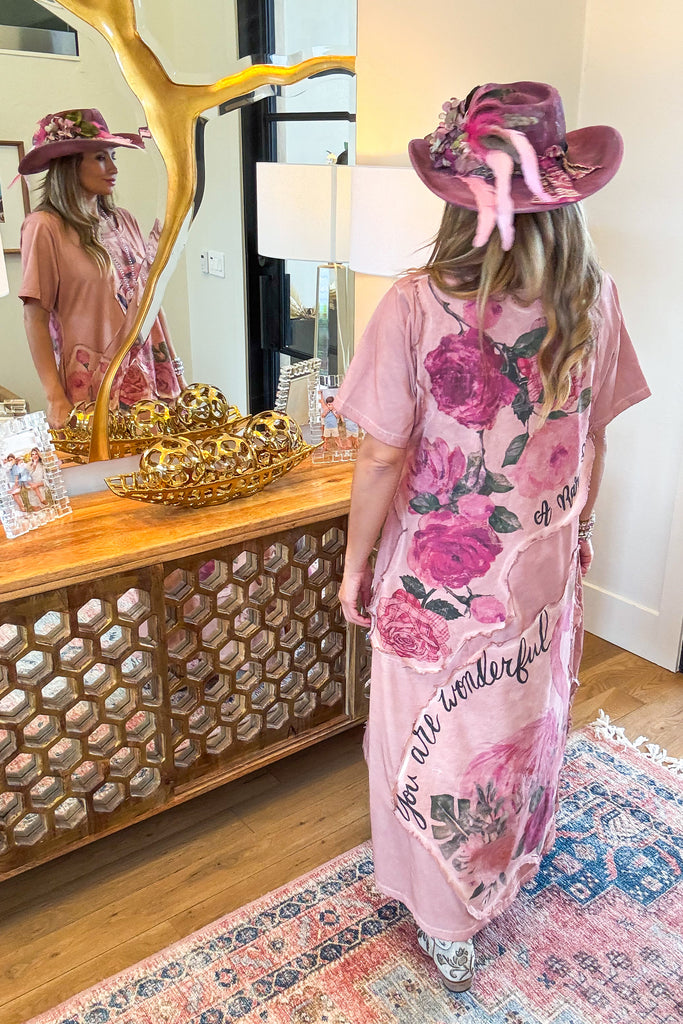 The Flamingo Crown Hat - Handmade - One of a Kind