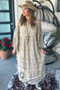 Whispering Lace Crochet Dress - 100% COTTON - MADE IN USA