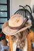 PRE ORDER: Desert Outlaw Distressed Hat - Handmade - Made in USA