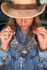 Gypsy Soul Statement Necklace - Silver Plate Overlay