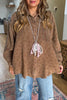Daisy Dreams Tunic - Mocha - 100% Cotton