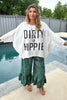 Dirty Hippie Oversized Top - 100% Cotton