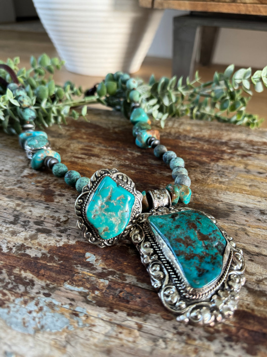 One of a Kind Turquoise Ring - Made in Texas