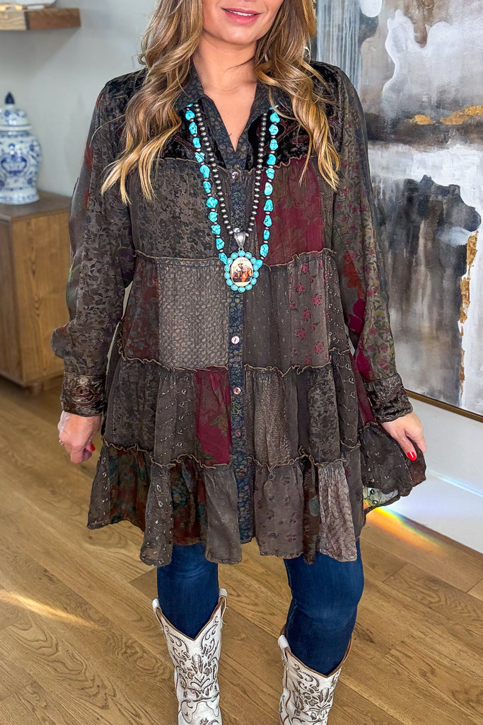 High Rise Feelings Dress - Amber