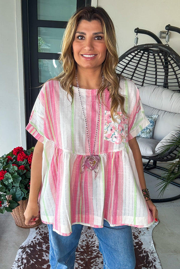 Daydream Drifter Oversized Top - Multi