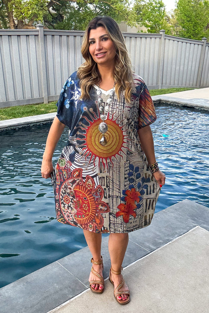 Sole d’Arte Italian Tunic Dress - Made in Italy