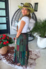 Dreaming Of Tomorrow Elastic Waist Maxi Skirt - Basil
