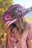 PRE ORDER: The Flamingo Crown Hat - Handmade - One of a Kind