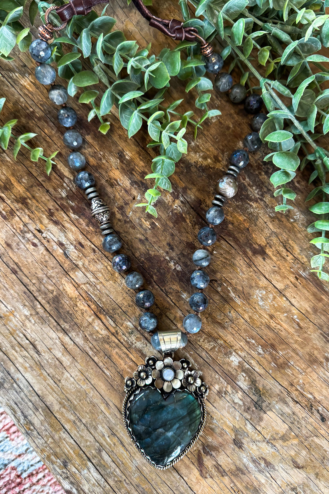Handmade in Texas Labradorite Necklace