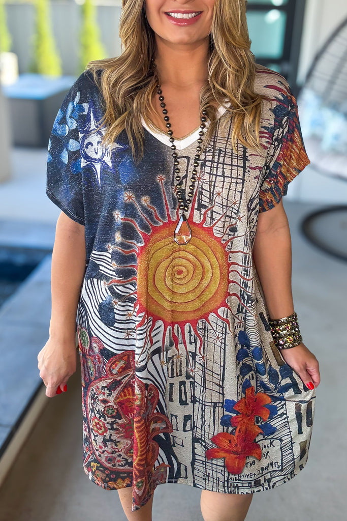 Sole d’Arte Italian Tunic Dress - Made in Italy