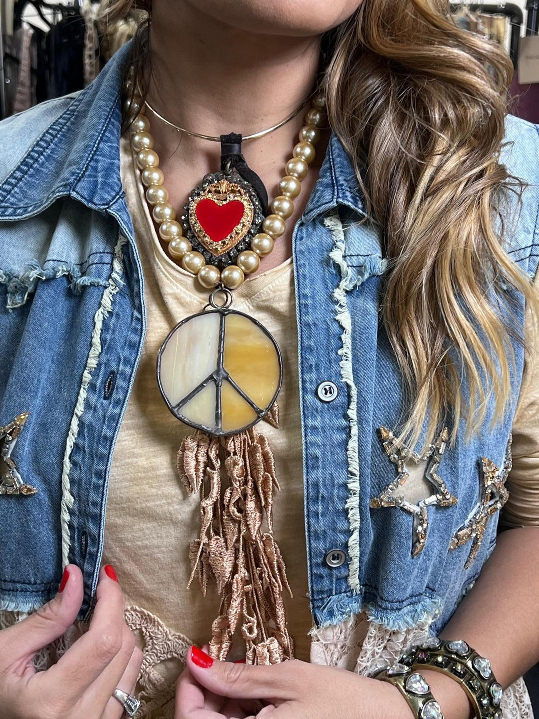 Peace Sign Necklace