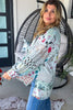 Patchwork Love Oversized Top - 100% Cotton