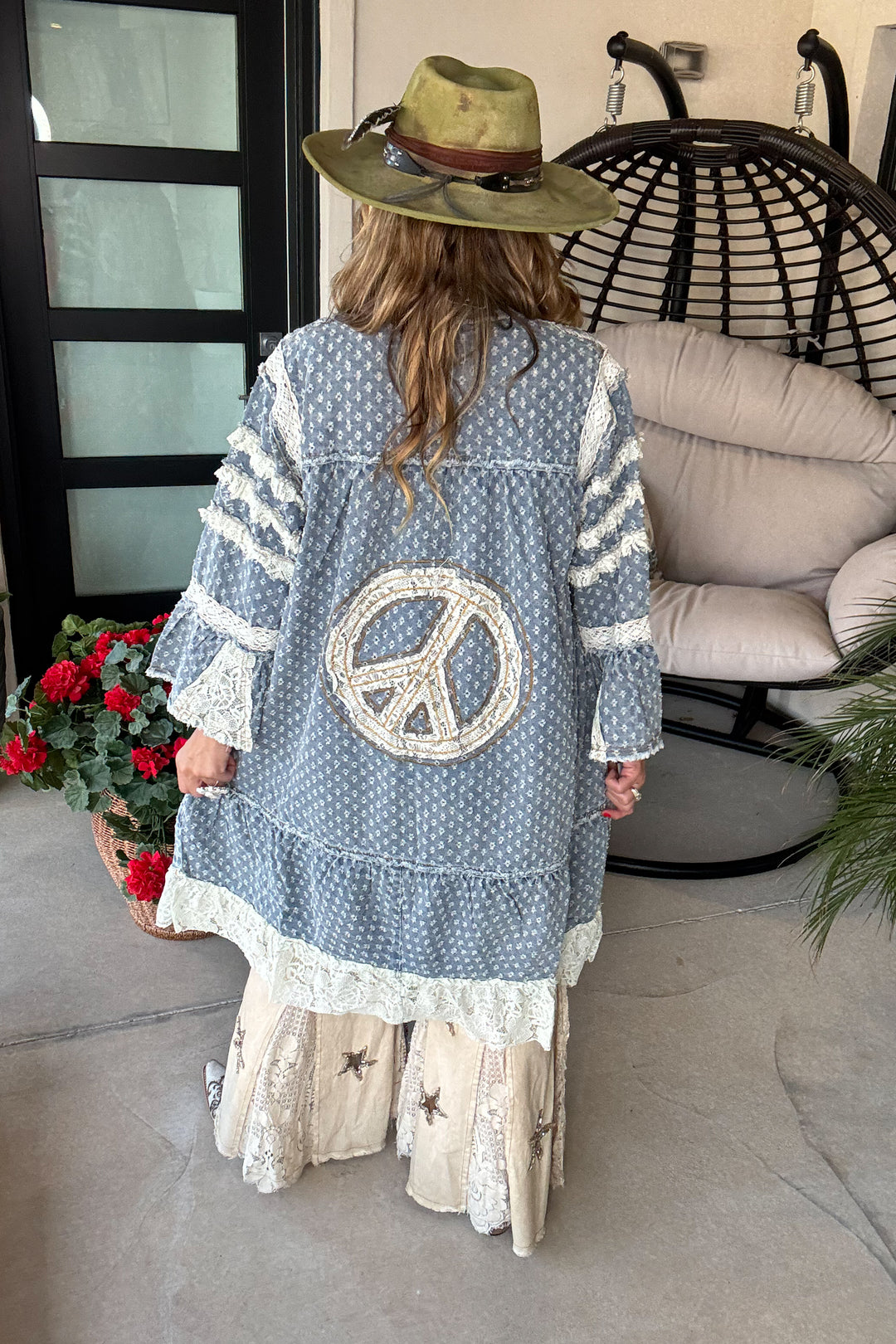 Selah Springs Duster - 100% Cotton - Denim