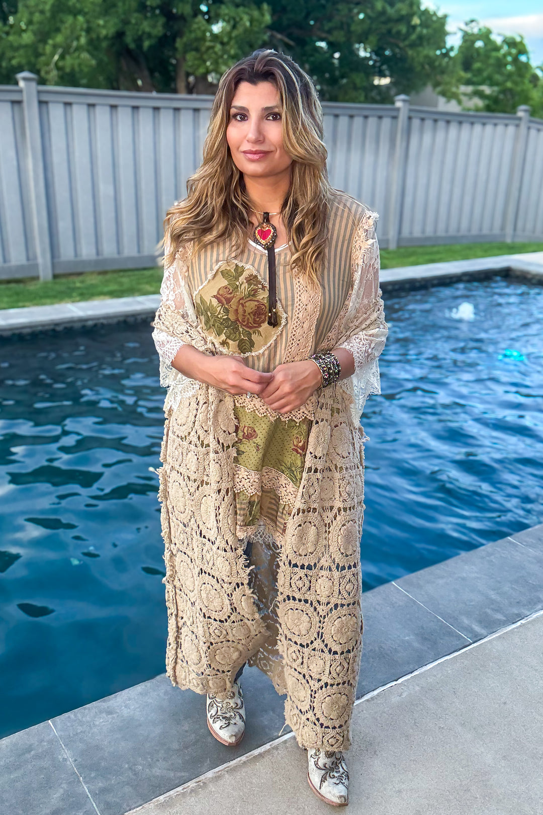 PRE ORDER:Soulful Feeling Vest Duster - 100% COTTON - MADE IN USA