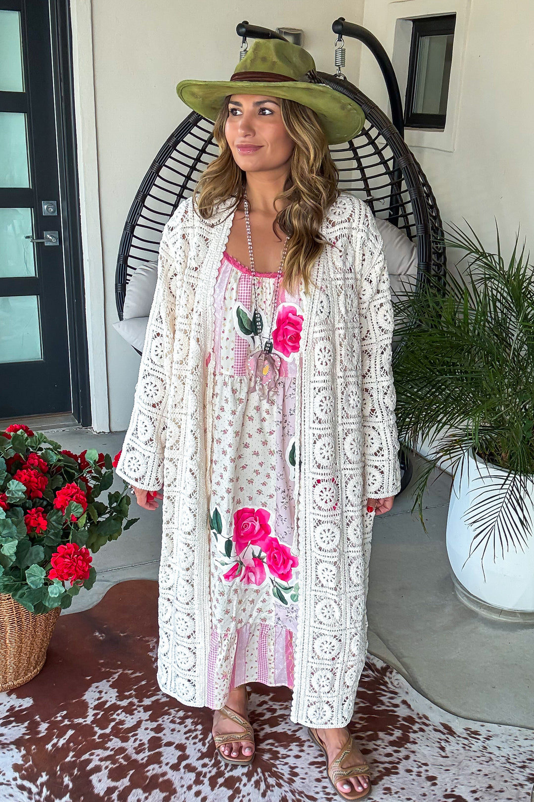 Woven Whisper Cardigan - Cream