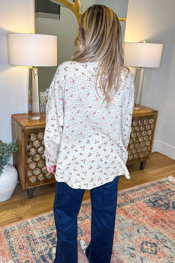 Daisy Dreams Tunic - Khaki - 100% Cotton